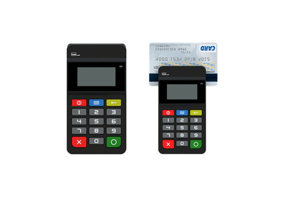 Bezprzewodowy pinpad visa mastercard przesuwający terminal pos z bluetooth