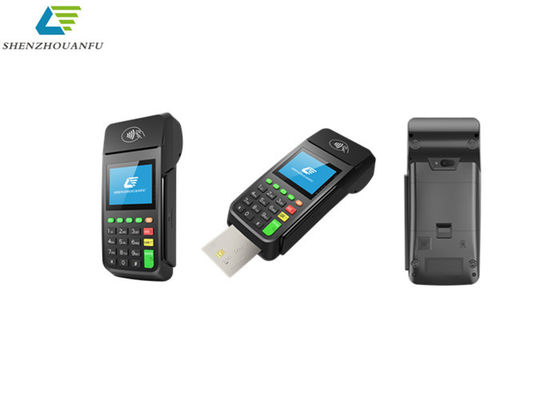 Szyfrowany bezprzewodowy terminal POS Czarna bezprzewodowa maszyna przesuwająca