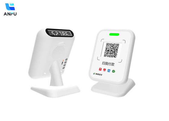 Statyczny system POS płatności Słowa głośnik skrzynka dźwiękowa z kodem QR płatności dla przemysłu detalicznego