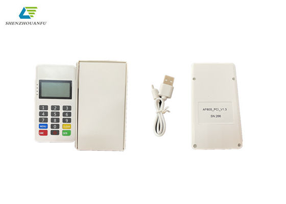 Łączność Wi-Fi Mini terminal POS Biały kwadratowy terminal punktu sprzedaży