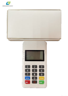 Biały terminal Mini POS Inteligentny mobilny terminal płatniczy ODM PCI Certyfikat
