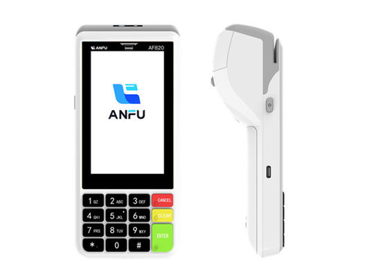 BT Wireless POS Terminal Scan 1D 2D QR Barcode Scanner With NFC And 58mm Printer All In One Wykonanie przez telefon