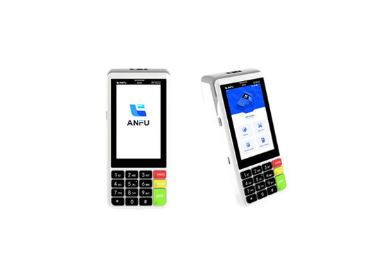 ANFU EMV certyfikowany Android Mobile Smart Payment POS 4g Ręczne płatności kartami przewietrzającymi Terminal POS z czytnikiem NFC