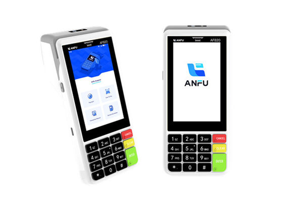 ANFU AF820 Przenośna maszyna Android 13 POS z skanerem kodu 4G/bezprzewodowy/WIFI Przenośny system POS mobilny