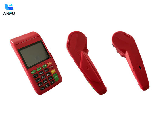 Przenośny bezprzewodowy NFC POS ręczny bilet parkingowy POS Terminal Machine z drukarką 1D / 2D QR Scanner AF75