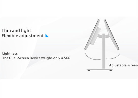 System POS z podwójnym ekranem Android Touch System zarządzania odwiedzającymi